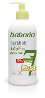 WIECZNA MŁODOŚĆ - ALOE VERA aloes 10%, Witamina E, kwas hialuronowy MLECZKO DO CIAŁA. DO KAŻDEGO RODZAJU SKÓRY